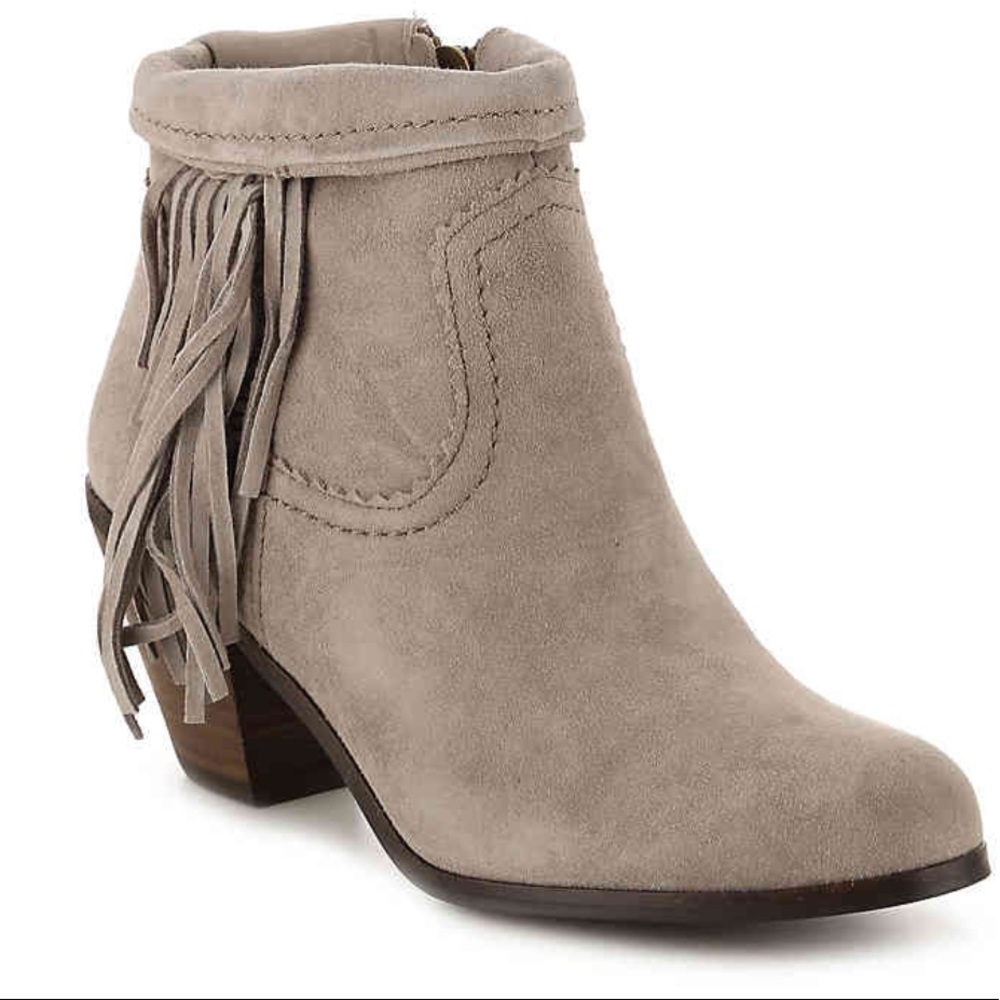 Sam Edelman Louie Fringe Suede Boots